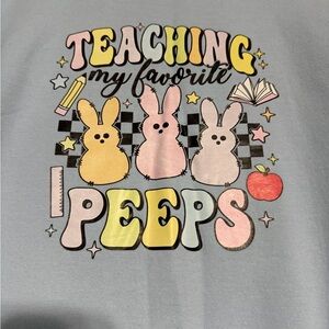 Graphic sweatshirt - Teaching My Favorite Peeps